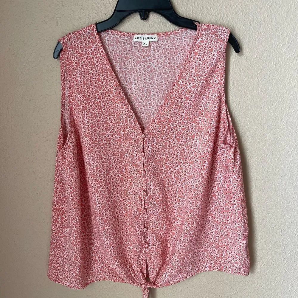 Artisan Sleeveless Blouse XL